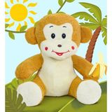 Özgüner Oyuncak Pandamkee 25 cm Sevimli Peluş Hayvanlar - Yumuşak ve Eğlenceli Arkadaşlar! - Maymun