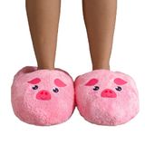Özgüner Oyuncak Peluş Baskılı Terlik Yumuşak Ev Terliği Renkli Desenli, Sıcak Tutucu Kışlık Terlik Sevimli (pembe, EU Ayakkabı Beden Sistemi, Yetişkin, Kadın, Sayısal, Orta, 40)
