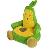 Özgüner Oyuncak Pelüş Oturma Koltuğu,Çocuk Koltuğu,Bebek Oturağı,Puf,Pelüş Puf,Bebek Pufu (Avakado)