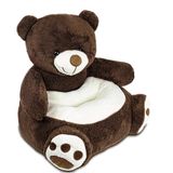 Özgüner Oyuncak Pelüş Oturma Koltuğu,Çocuk Koltuğu,Bebek Oturağı,Puf,Pelüş Puf,Bebek Pufu (Ayı)