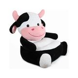 Özgüner Oyuncak Pelüş Oturma Koltuğu,çocuk Koltuğu,bebek Oturağı,puf,pelüş Puf,bebek Pufu (Inek) - Option-1 - 001