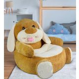 Özgüner Oyuncak Pelüş Oturma Koltuğu,Çocuk Koltuğu,Bebek Oturağı,Puf,Pelüş Puf,Bebek Pufu (Köpek)