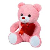 Özgüner Oyuncak Sevimli Kalpli Ayıcık,Pelüş Ayıcık,Doldurulabilir Pelüş Hayvan,Kawaii,Sevgililer Günü,Kalpli Ayıcık,Rengarenk Ayıcık, (Pembe)