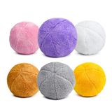 Özgüner Oyuncak Top Kırlent Yastık,Ev dekorasyonu,Yastık kılıfları,Top Minderler,Kırlent,Bahçe Tasarımı,Bahçe mobilyası yastığı,Yastık,Dekoratif Yastık (Beyaz)
