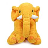 Özgüner Oyuncak Uyku Arkadaşım Sarı Fil 65 cm Peluş Oyuncak