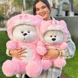 Özgüner Oyuncak Uykucumcuk Panda, Panda,Ayıcık,Pelüş Oyuncak,Doldurulabilir Oyuncak,Yumuşak Ayıcık (Pembe No:2)