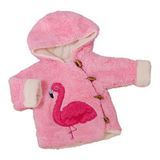 Özgüner Oyuncak Yeni Doğan Mont,Welsoft Bebek Hırkası,Köpekli,Pandalı,Ayıcıklı,Filli Pelüş Ceketler (Pelikan, 3-6)