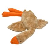 Özgüner Peluş Kaz Hamile Yastığı – Yumuşak ve Ergonomik Destek – Çok Amaçlı Gebelik Destek Yastığı – Anne Adayları İçin Uykuda Bel ve Karın Rahatlığı (kahverengi, 160)
