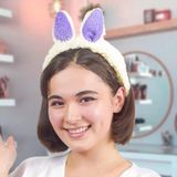 Özgüner Peluş Saç Bandı – Yumuşak ve Esnek Cilt Bakım Bandı – Makyaj, Duş ve Spa Için Kadın Genç K - Standart