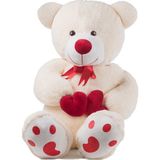 Özgüner Sevgili Anneye 100 cm Krem Renkli Peluş Ayıcık