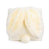 Özgüner Tavşan Kırlent Yastık Yumuşak Peluş Dekoratif Yastık Sevimli Tavşan Kulaklı Tasarım Çocuk Odası & Hediyelik Aksesuar (krem)