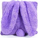 Özgüner Tavşan Kırlent Yastık Yumuşak Peluş Dekoratif Yastık Sevimli Tavşan Kulaklı Tasarım Çocuk Odası & Hediyelik Aksesuar (mor)