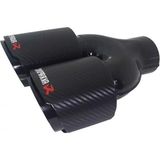 Özgürce 100 Lük Akrapovic Egzoz Ucu Sağ Çift Çıkış, Yüksek Performans - Altın