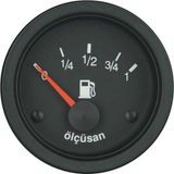 Özgürce 12V Yakıt Saati Göstergesi 52MM, Araç Takip ve Kontrol Için Ideal - Antrasit - Seçenek 1