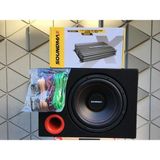 Özgürce 1500W 30CM Kabinli Subwoofer ve 4 Kanal Amfi Seti, Güçlü Ses Keyfi - Seçenek 1