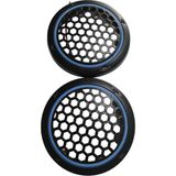Özgürce 16 cm Mavi Neon LED Hoparlör Kapağı, Şık ve Fonksiyonel Aksesuar - Seçenek 1