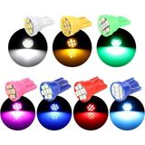 Özgürce 2 Adet Sarı Mini Dipsiz LED Park Ampulü T10, Her Araca Uyumlu - Antrasit - Seçenek 1