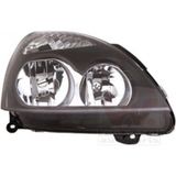Özgürce 2 Far Sağ Komple Siyah Renault Clio 2002-2004 Model 7701054063 - Altın