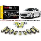 Özgürce 2016-2018 Hyundai Elantra LED Iç Aydınlatma Ampul Seti Parlak Beyaz
