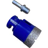 Özgürce 40MM Granit Mermer Seramik Delme Panç Takımı M14 Spiral ve Matkap Uyumlu - Seçenek 1
