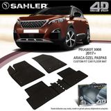 Özgürce 4,5d Siyah Paspas Peugeot 3008 2016 Için Şık ve Koruyucu - Seçenek 1 - Antrasit
