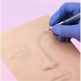 Özgürce 5 Adet 3D Surat Kalıcı Makyaj Microblading Lateks Set - Ahşap