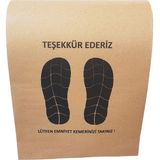 Özgürce 500 Adet Oto Kağıt Paspas Rulo ile Temizlik ve Hijyen Sağlayın - Ahşap - Seçenek 1