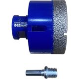 Özgürce 65MM Uyumlu Granit, Mermer ve Seramik Delme Panç ve Spiral Matkap Aparatı - Seçenek 1