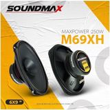 Özgürce 6x9 Oval Oto Midrange Hoparlör Çifti, 500W/200W Rms, Kapaklı, Güçlü Ses - Seçenek 1