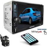 Özgürce 7 Inç Double Teyp, 4X45W, Mirrorlink ile Yüksek Kalite Ses ve Görüntü - Antrasit
