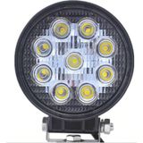 Özgürce 9 LED Yuvarlak Off Road Sis Farı Çalışma Lambası Projektörü - Antrasit - Seçenek 1