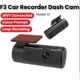 Özgürce Araç Içi 1080P Wi-Fi Dvr Kamera, Telefonla Çalışma ve Izleme Özelliği - Cappuccino