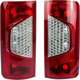 Özgürce Arka Stop Lambası Takımı, 2009-2013 Ford Connect, Sağ ve Sol, Duysuz Uyumlu - Altın - Seçenek 1