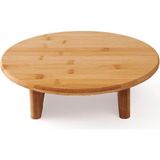 Özgürce Bambu Yuvarlak Kesme Tahtası, Bej, 29,5X31,5 cm - Ahşap - Bej - Seçenek 1