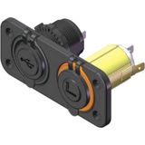 Özgürce Çakmak Soketi, Güçlü ve Dayanıklı Elektronik Bağlantı Parçası - Açık Bej - Seçenek 1