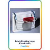 Özgürce Çamaşırlı Kalorifer Petek Üstü Elbise ve Havlu Kurutmalık - Altın - Seçenek 1