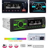 Özgürce Çift Usb, Bluetooth, Aux, Sd Kart, Radyo, Çift Amfi Çıkışlı Araba Teybi - Altın
