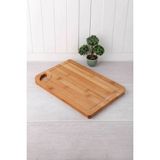 Özgürce Doğal Bambu Kesme Tahtası 30X20CM, Antibakteriyel, Sağlıklı ve Dayanıklı - Ahşap - Ceviz - Seçenek 1