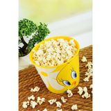 Özgürce Eğlenceli Mısır ve Popcorn Kutusu, Pratik ve Şık Tasarım - Ahşap - Beyaz - Seçenek 1