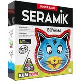 Özgürce Eğlenceli Seramik Boyama Kutusu, Yarım Saksi Gemi Tasarımı Hobi Seti - Antrasit - Seçenek 1