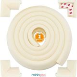 Özgürce Esnek Kauçuk Köşe Koruyucu, Krem Renk, 2m, 4'lü Paket, Güvenli ve Pratik - Seçenek 1
