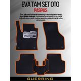 Özgürce Eva Iç Paspas Takımı, Renault Clio 2 (1998-2004) Için, Metal Topukluk Dahil - Seçenek 1 - Antrasit