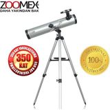 Özgürce F70076TX 350X Profesyonel Astronomik Teleskop, Eğitici ve Öğretici Gözlem Seti - Gold - Gri - Seçenek 1