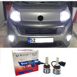 Özgürce Fiat Fiorino H4 Xenon Uzun ve Kısa Far Ampulü Beyaz Yeni Seri - Seçenek 1