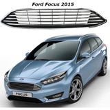 Özgürce Focus Titanium Krom Ön Tampon Panjuru 2015 ve Sonrası Modeller Için - Seçenek 1