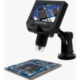 Özgürce G600 Taşınabilir LCD Dijital Mikroskop Hd Şarjlı, Yüksek Çözünürlük - Cappuccino - Seçenek 1