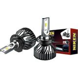 Özgürce H3 LED Xenon Pro Oto Far Ampul, 8000L, 6000K, Şimşek Etkili, Yüksek Parlaklık - Antrasit - Seçenek 1