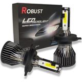 Özgürce H4 LED Xenon Far Ampulü, Mini, 8000 Lumen, 36 Watt, Yüksek Parlaklık - Antrasit - Seçenek 1