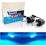 Özgürce H7 LED Xenon Oto Ampul - Zero Fansız Buz Mavi, Parlak ve Güçlü Işık