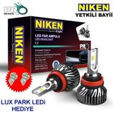 Özgürce H9 LED Xenon Far Ampulü, Yüksek Parlaklık ve Dayanıklılık - Eflatun - Seçenek 1